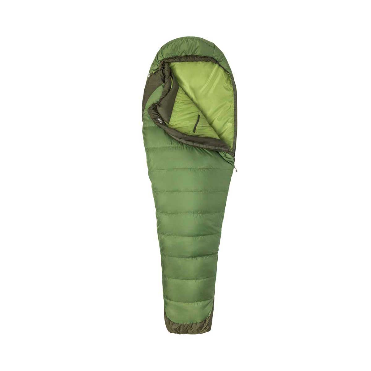 Marmot Trestles Elite Eco 30Degree Sleeping Long in Vine Green and Forest Night